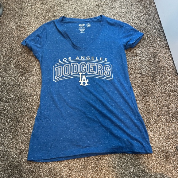 concepts sport Tops - Royal Blue V-Neck T-Shirt with Short Sleeves